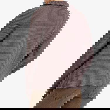 Pleteni pulover OUR LEGACY Our Legacy Navigator Polo, Size Small Rjava | M2253NW, 3