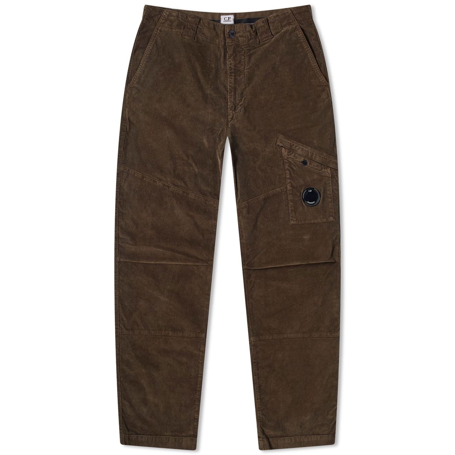 Hlače C.P. Company Corduroy Loose Utility Trousers Rjava | 15CMPA116A-006410O-670, 0