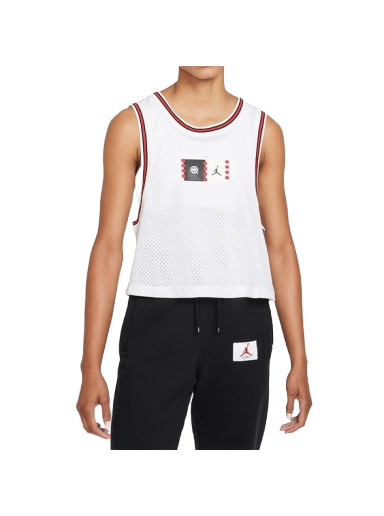 Dres Jordan Quai 54 Essential Jersey Bela | DM0766-100
