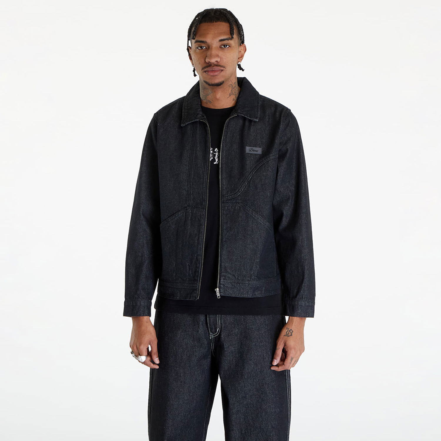 Jakna Dime Denim Twill Jacket Črna | DIMESP241BLW, 0