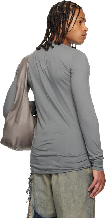 Majica Rick Owens Concordians Basic LS T-shirt Siva | RU02E1252 JA, 2