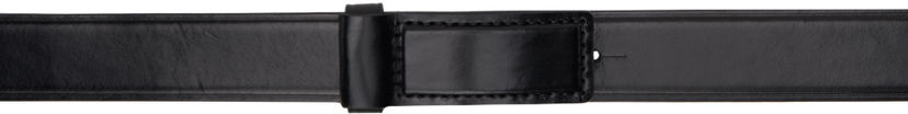 Pasovi LEMAIRE LEMAIRE Chocolate Bar Belt Črna | AC1044 LL0054