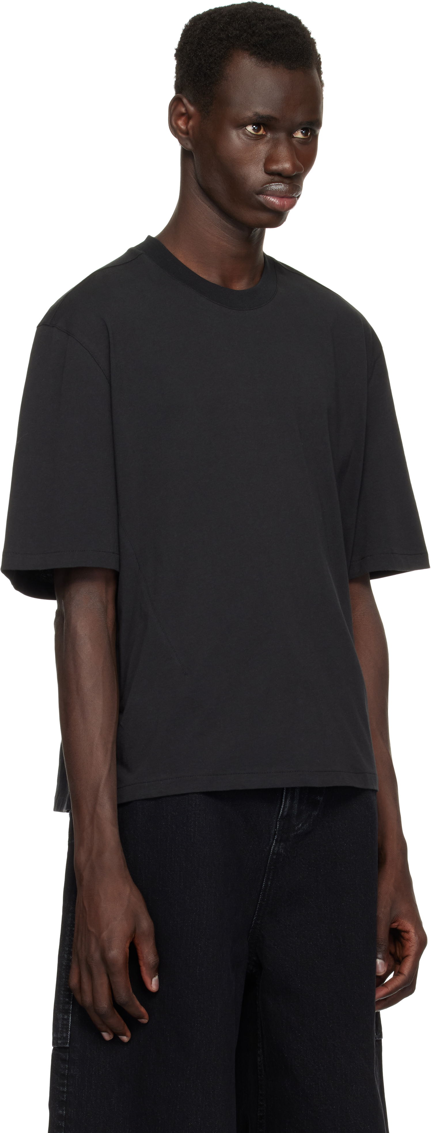 Majica Entire Studios Entire Studios Dart T-Shirt Črna | ES2252SO, 1