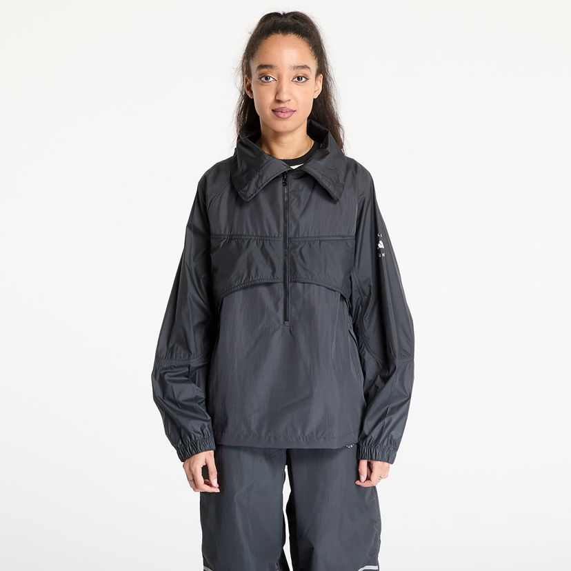 Vetrovka adidas Performance adidas x Stella McCartney Pull-On Jacket Črna | JG1066