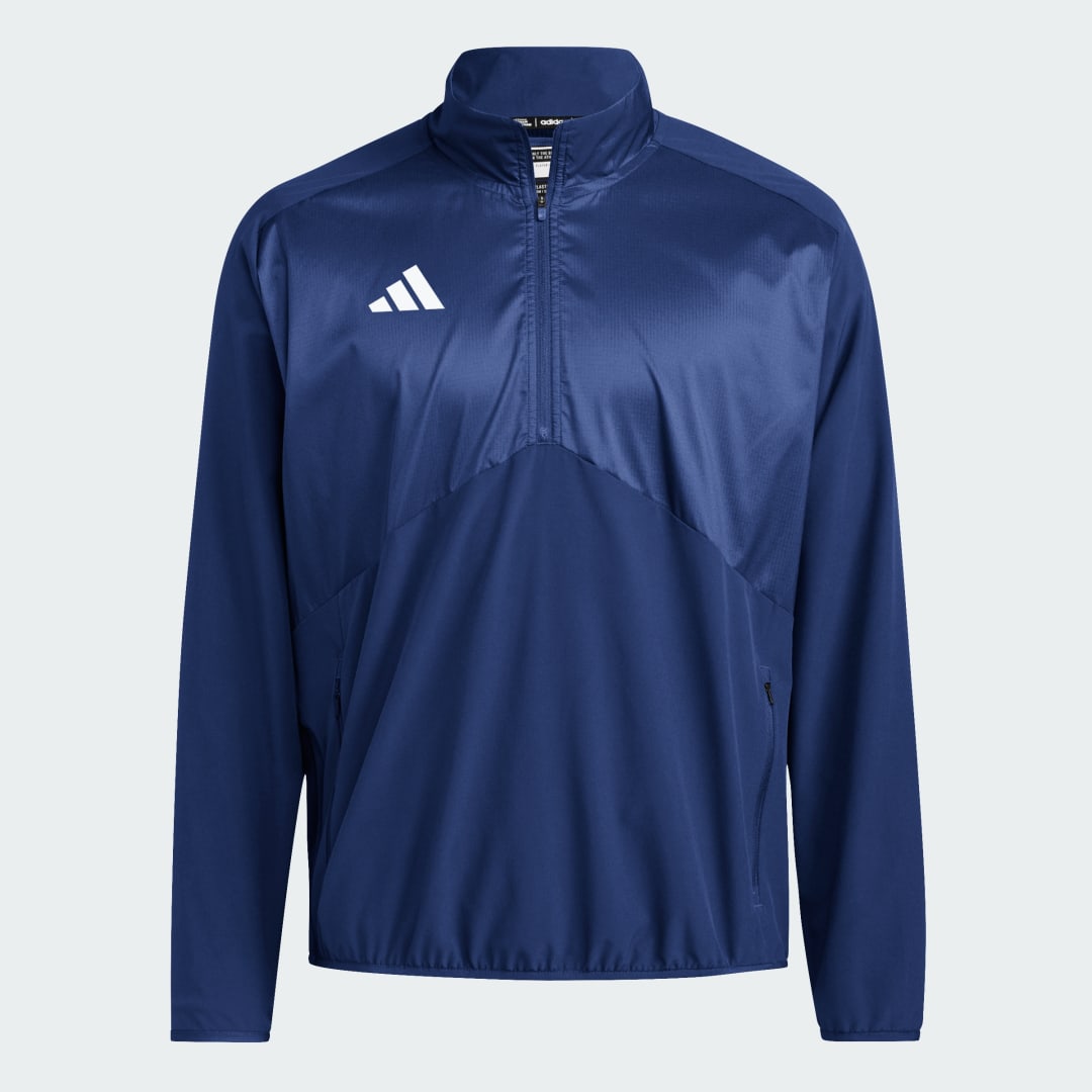 Pulover adidas Performance Training 1/4-Zip Top Modra | HS8565, 0