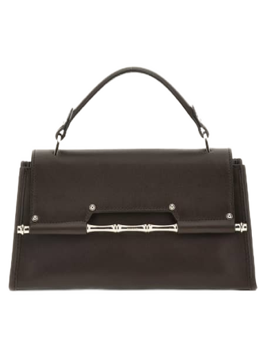Torbica GUESS Iris Genuine Leather Handbag Rjava | HWALPSL4180