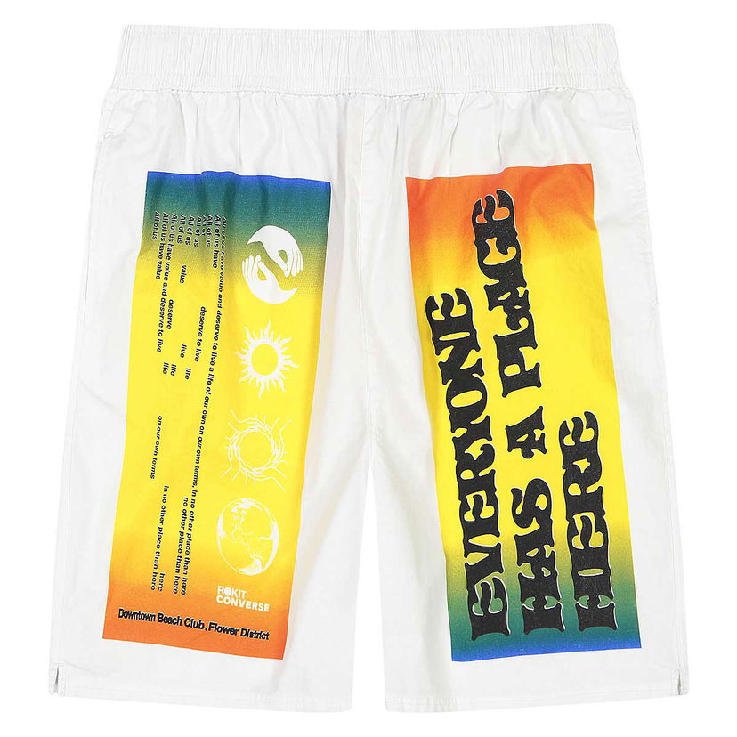 Kratke hlače Converse Rokit x SHORT Večbarvna | 10020774-A01