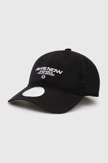 Kapa AAPE by A Bathing Ape AAPE Cap with Applique Črna | AAPCPM5255XXM, 0