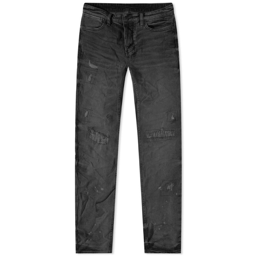 Kavbojke Ksubi Ksubi Van Winkle Skinny Jeans Črna | MFA22DJ041