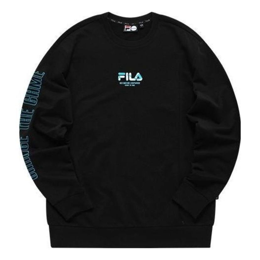 Pulover FILA Fusion Knitted Pullover Sweatshirt Črna | T11M133203F-BK