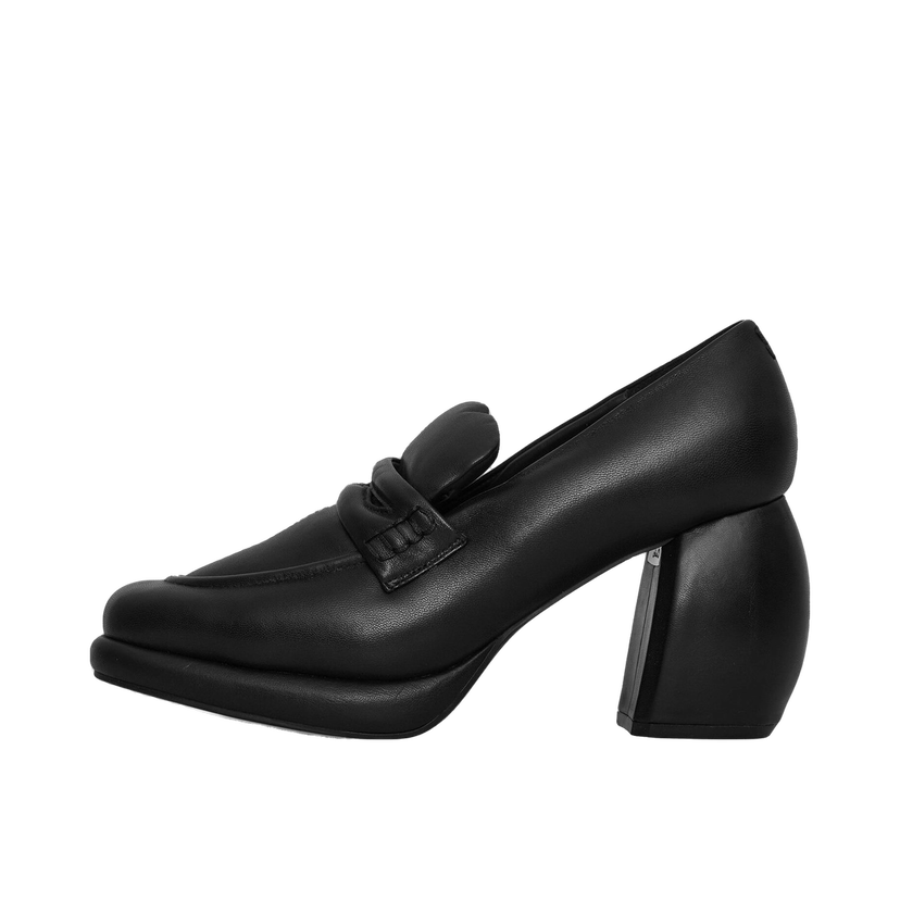 Superge in čevlji Clarks Martine Rose Leather Loafers Črna | 28476206 BLK