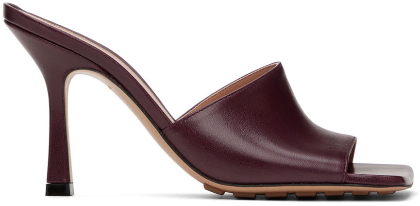 Superge in čevlji Bottega Veneta Stretch Heeled Mule "Red" Rdeča | 610538 VBSF0, 0