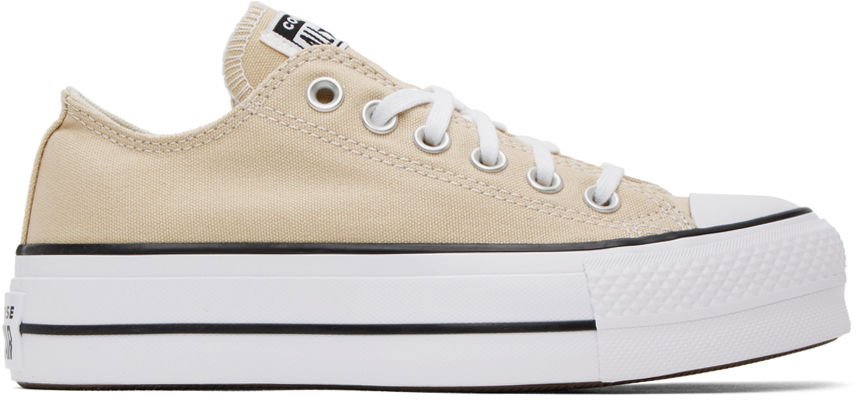 Superge in čevlji Converse Chuck Taylor All Star Lift Platform Bež | A03542C, 0