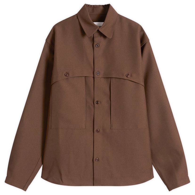 Srajce sage NATION Martial Shirt Rjava | S095-TBC