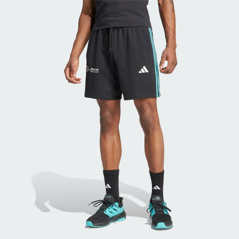 Kratke hlače adidas Performance Mercedes - AMG Petronas Formula One Team DNA Shorts Črna | JV5429