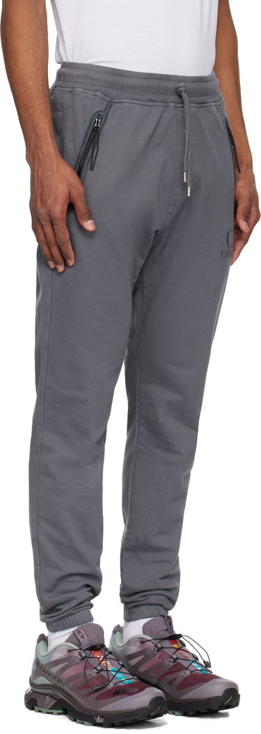Trenirka C.P. Company C.P. Company Light Fleece Logo Sweatpants Siva | 18CMSP134A-002246G, 1