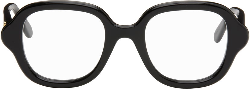 Sončna očala Loewe Oversized Rounded Frame Glasses Črna | LW50075I50001 192337164804