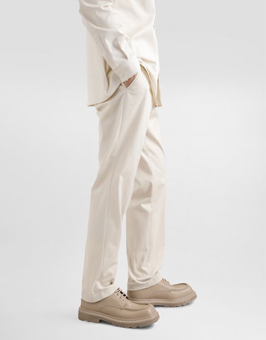 Hlače Dolce & Gabbana Dolce & Gabbana Tailored Cotton Pants Bela | GP0R4TFUFL3W0802, 3