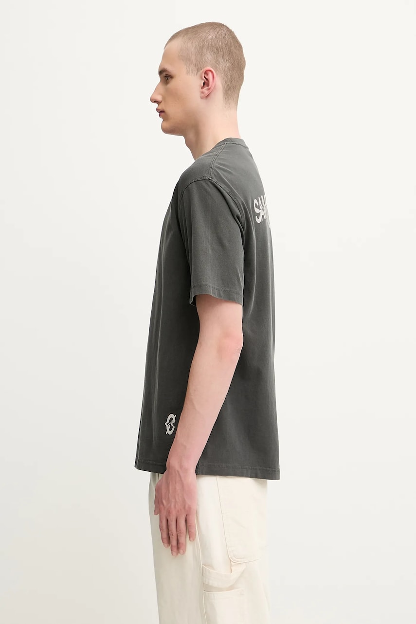 Majica Samsoe Samsoe Samsoe Samsoe SASWIRL T-Shirt Siva | U25200007, 1