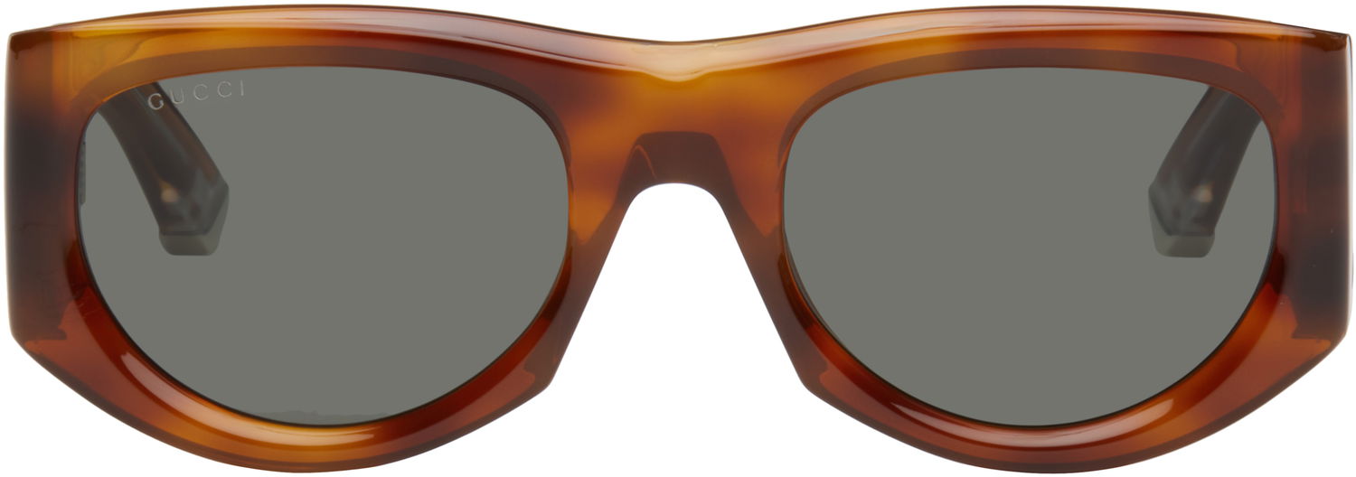 Sončna očala Gucci Gucci Rectangular-Frame Sunglasses Rjava | GG1917S-006, 0
