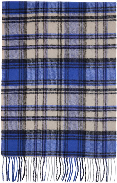 Šala ADER ERROR Plaid Muffler Scarf Modra | BMADFWAC0401BL, 1