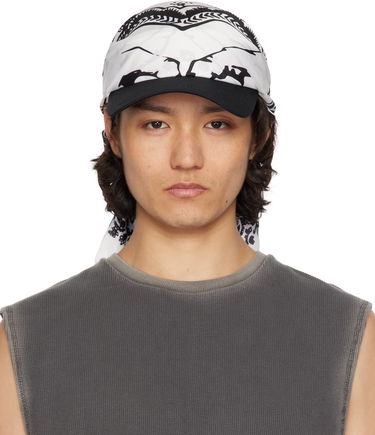 Kapa We11done We11done Bandana Scarf Cap Črna | WD-AH1-25-435-U-WH, 0