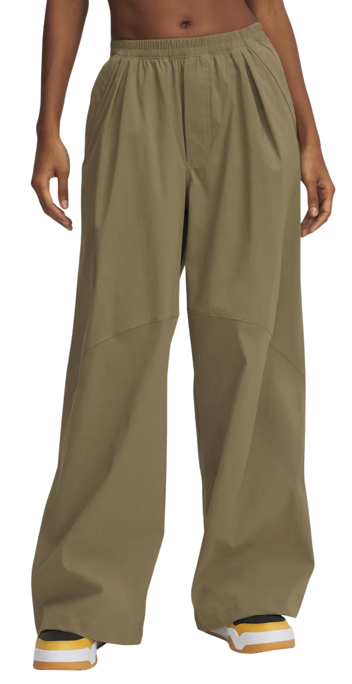 Hlače Under Armour Unstoppable Parachute Woven Pants Zelena | 6000276-251