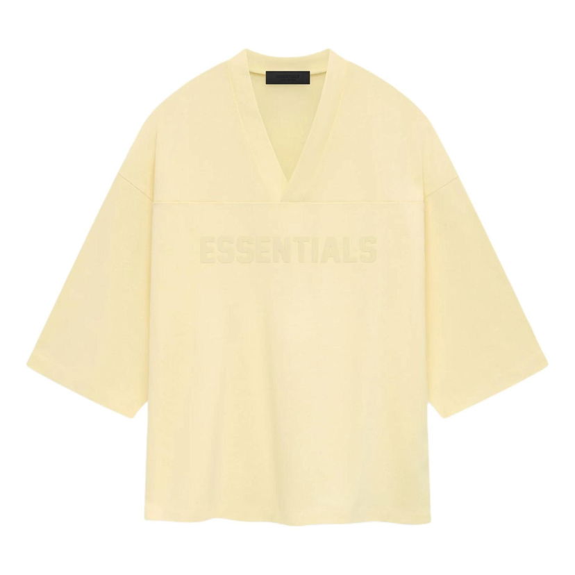 Majica Fear of God Essentials Football T-Shirt Rumena | 125SP244101F