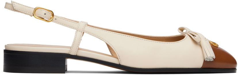 Superge in čevlji Valentino Valet Du Roi Slingback Ballerina Flats Večbarvna | 6W0S0MH0DDT