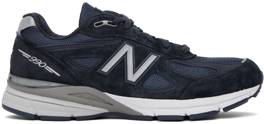 Superge in čevlji New Balance 990v4 Made in USA "Navy" Mornarica | U990NV4, 0