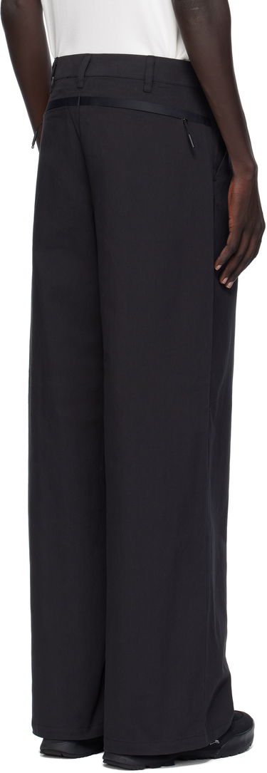 Hlače HELIOT EMIL Heliot Emil Kathemera Wide Leg Trousers Črna | AW25_M_10_210_BLK01, 2