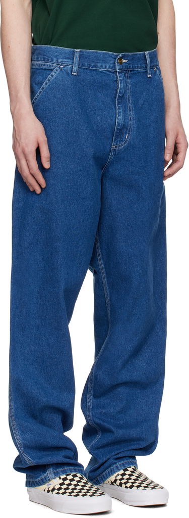 Cargo hlače Carhartt WIP Carhartt WIP Single Knee Pant Modra | I034864_99, 2