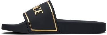 Superge in čevlji Versace Versace Logo Pool Slides Črna | 1018496_1A13176, 2