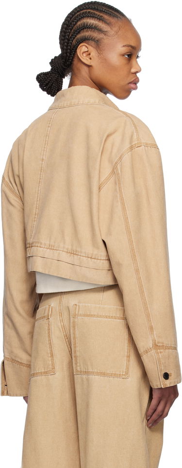 Jakna We11done We11done Cropped Work Jacket Bež | WD-JK0-25-055-W-BG, 2