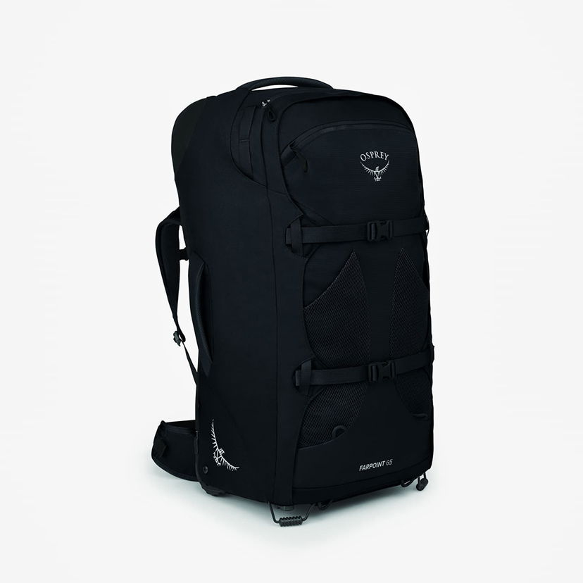 Potovalna torba Osprey Wheeled Travel Pack Farpoint Wheels 65 Črna | 10020525OSP