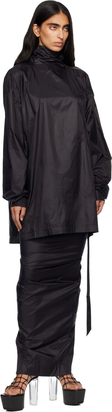 Krila Rick Owens DRKSHDW Concordians Pull On Pillar Maxi Skirt Črna | DS02E7332 NP, 3