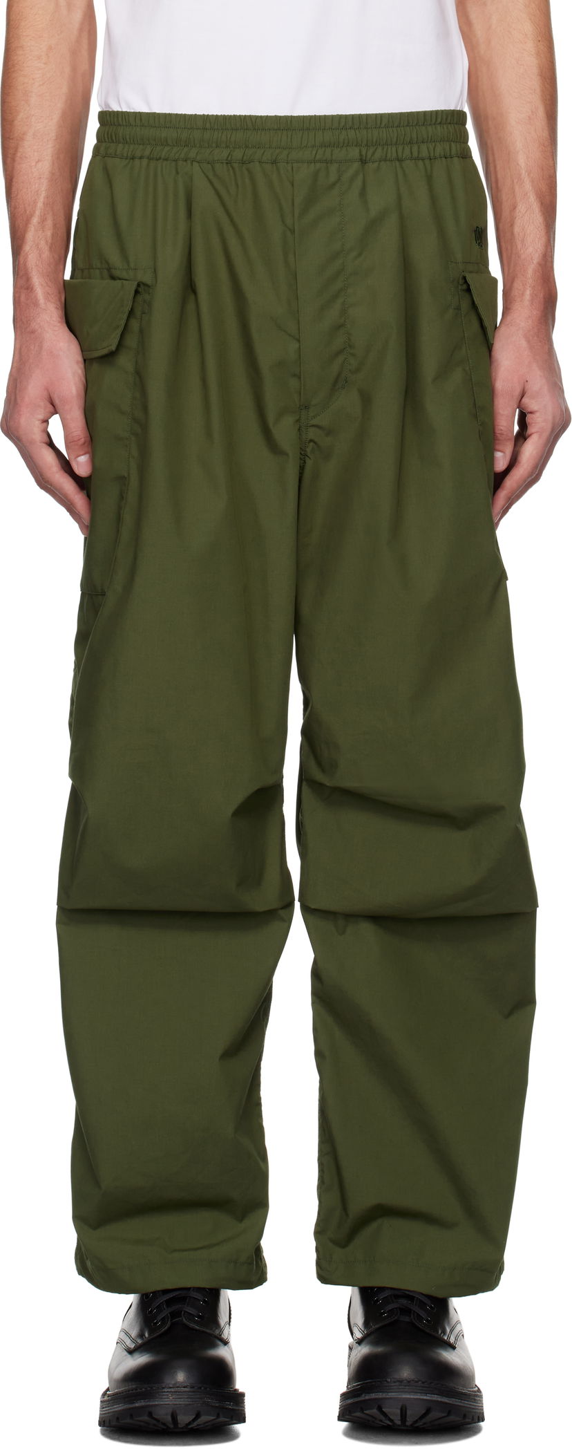 Cargo hlače NANAMICA nanamica Deck Cargo Pants Zelena | S25SC006U