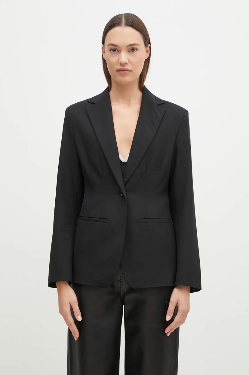 Jakna Samsoe Samsoe Samsoe Saliza Blazer Črna | F24300007