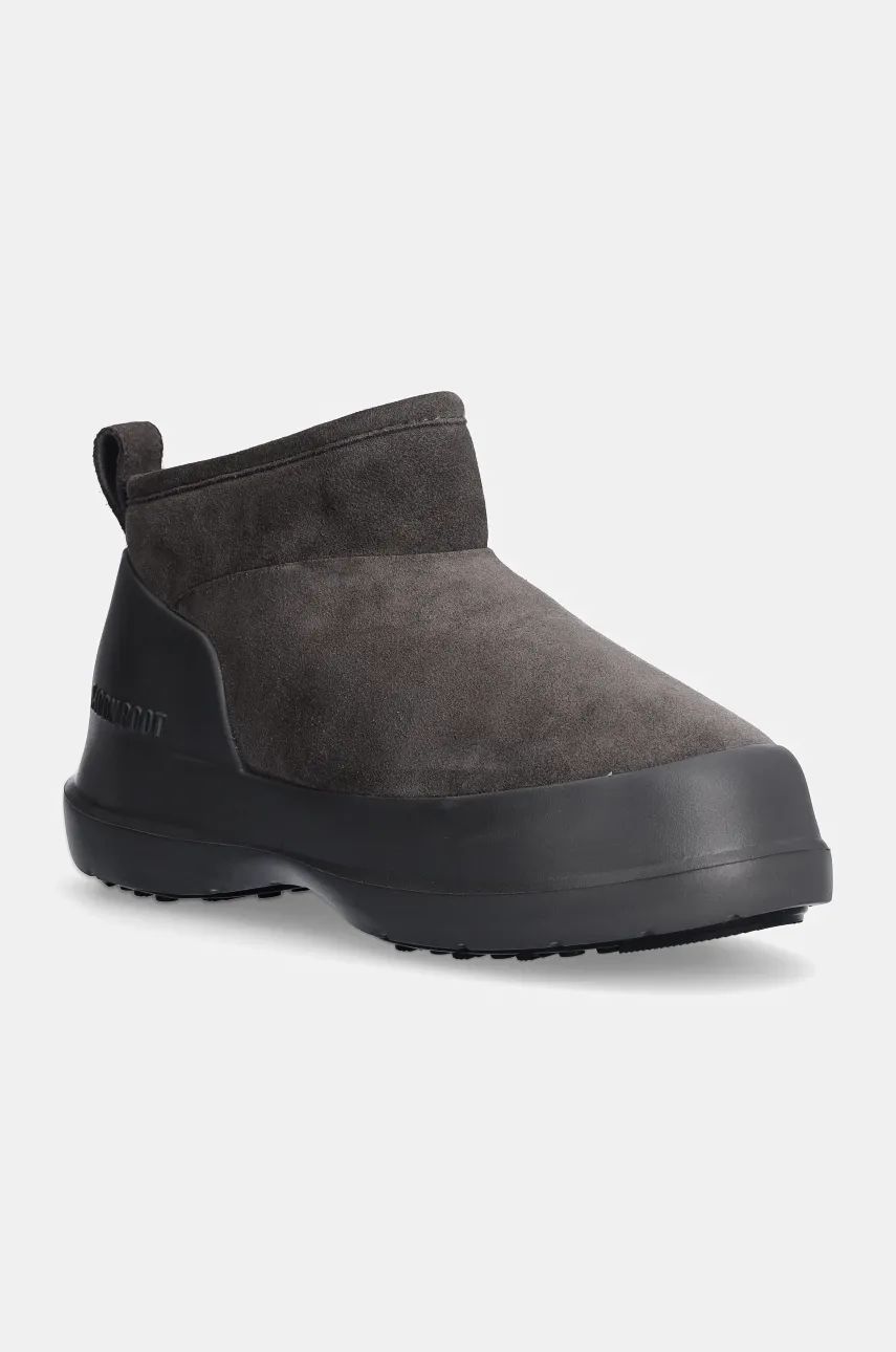 Superge in čevlji Moon Boot MB LUNA LOW BOOT SUEDE Boots Siva | 80D2480040.H005, 0