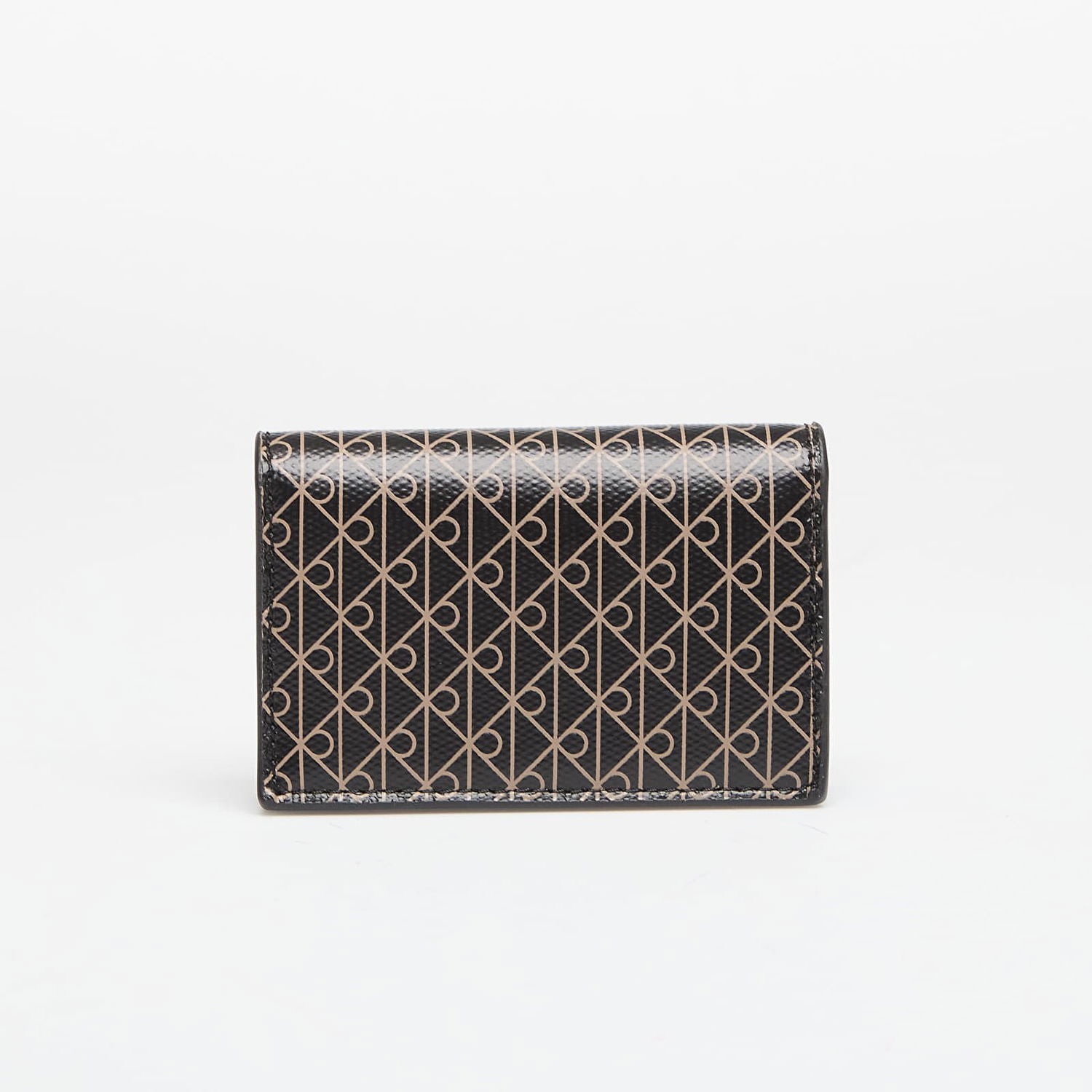 Denarnica CALVIN KLEIN Calvin Klein Emblem Aop Accordion Cardcase Wallet Črna | LV04F1083G 2XA, 0
