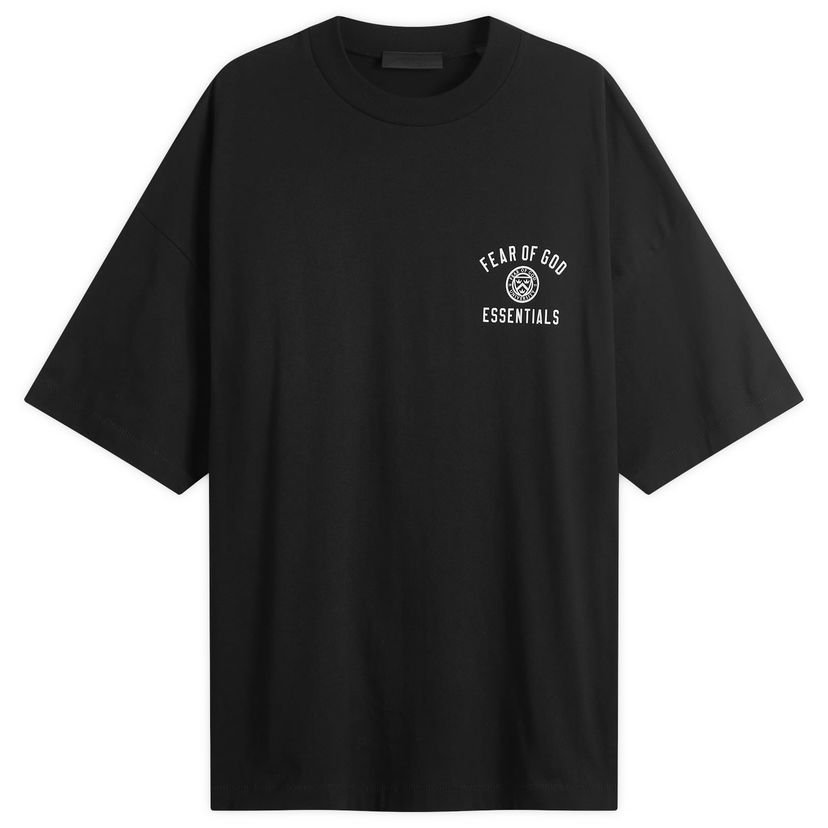 Majica Fear of God Crest Logo T-Shirt Size Large Črna | 125HO244190F