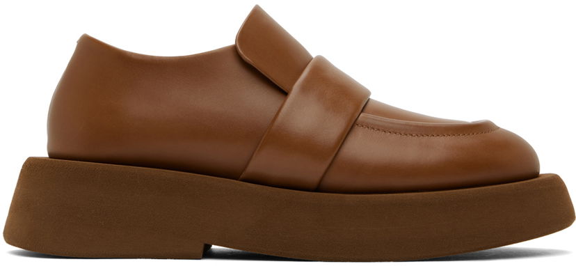 Oblačila Marsèll Marsèll Gommellone Platform Loafers Rjava | G554 118