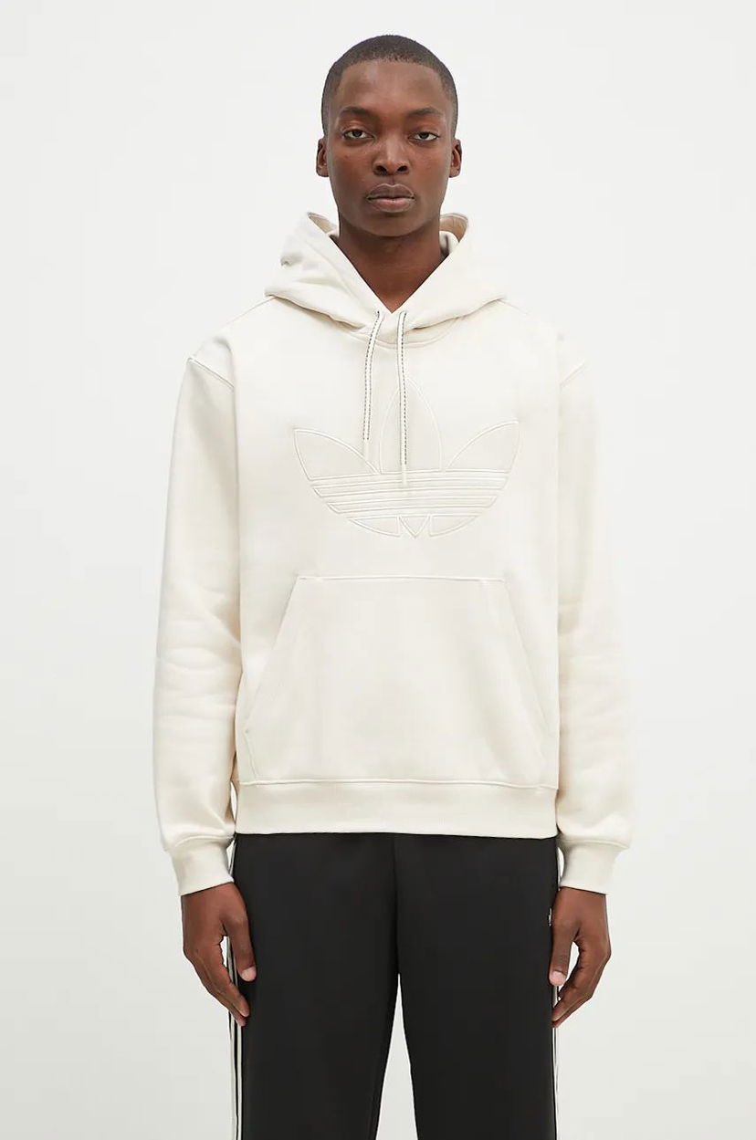 Pulover adidas Originals Hooded Sweat Bež | JN5969