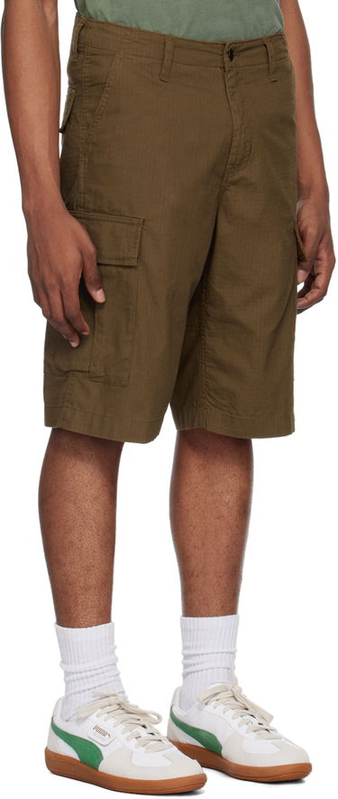 Kratke hlače Carhartt WIP Regular Fit Cargo Shorts Siva | I028246, 4