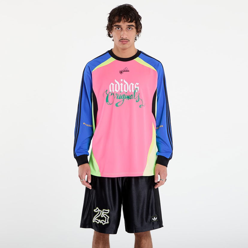 Srajce adidas Originals Spiders Goalkeeper Loose Long-Sleeve Top Roza | JW0203