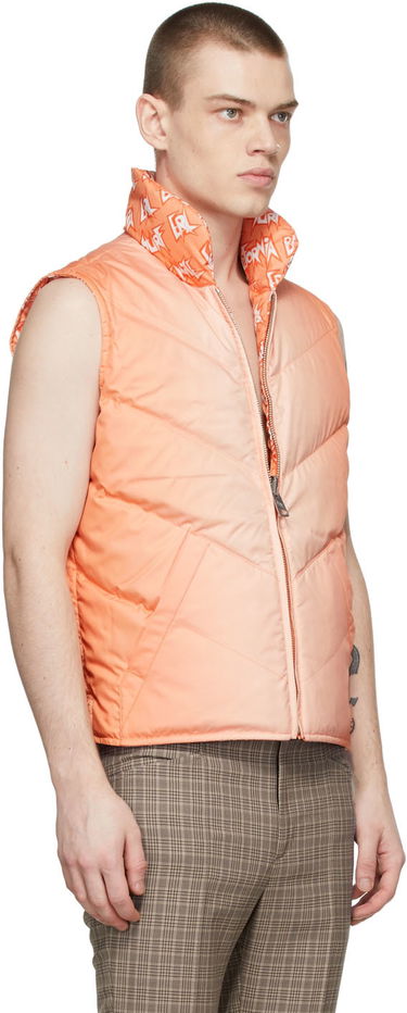 Telovnik ERL Print Polyester Down Vest Oranžna | ERL04C005, 3