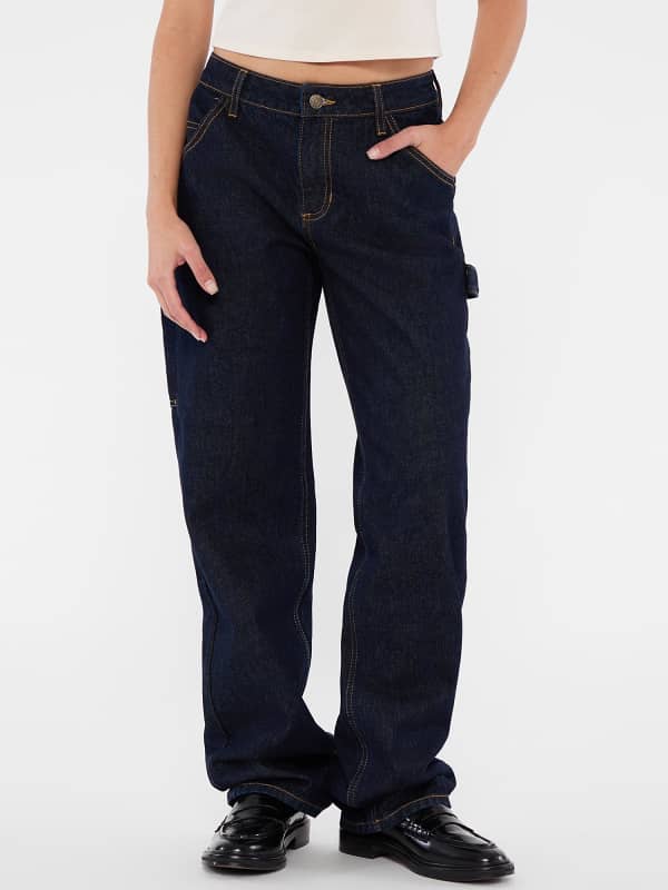 Kavbojke GUESS Zip Carpenter Jeans Modra | W5RG10D4XY0