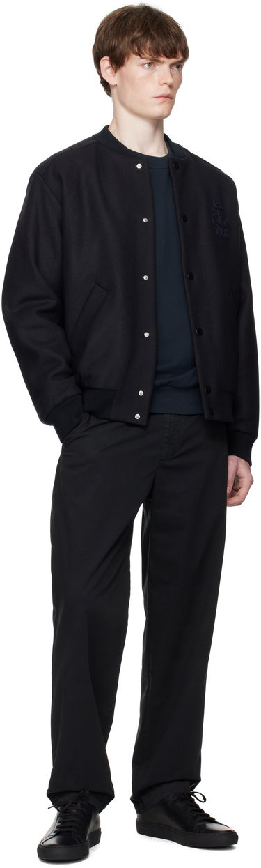 Bomber jakna A.P.C. A.P.C. Micka Wool Bomber Jacket Črna | WVBDE-M32010, 3