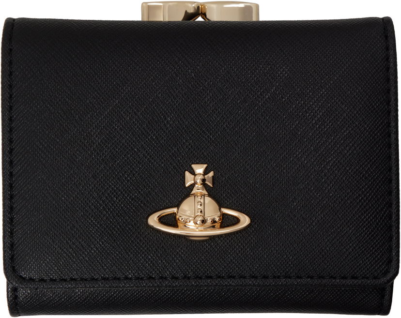Denarnica Vivienne Westwood Vivienne Westwood Small Frame Purse Črna | 5115002MW-S0021-