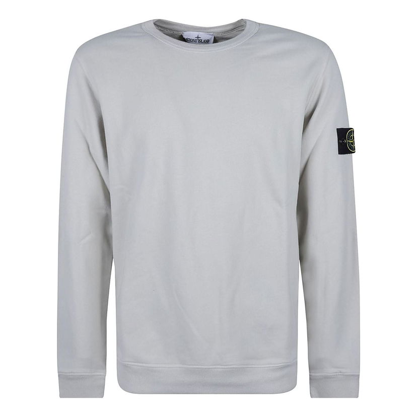 Pleteni pulover Stone Island STONE ISLAND Men's Sweatshirt Siva | 791562420-V0097